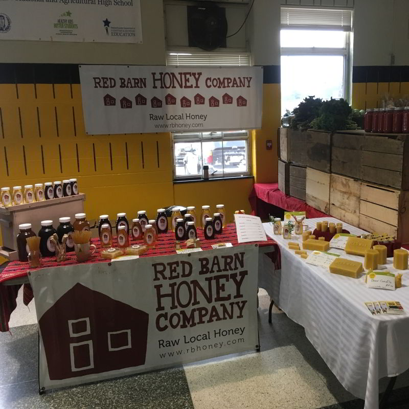 Red Barn Honey Northampton Winter Farmers Market open twice each